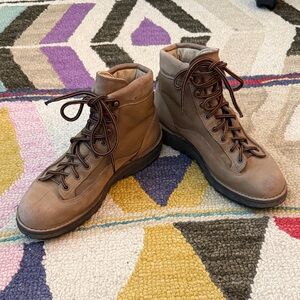 Danner Woman’s Tan/Brown Leather Lace-Up Boots